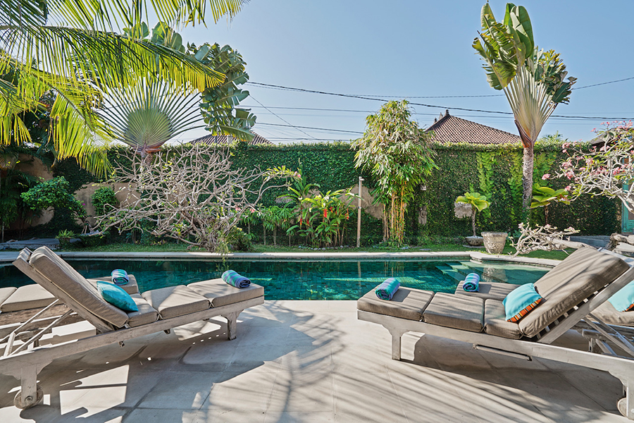 Villa Aisis has a large 14 x 4 pool and sundeck.